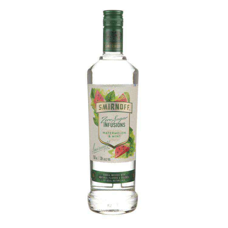 Smirnoff Zero Sugar Infusions Watermelon And Mint Vodka 750 ML