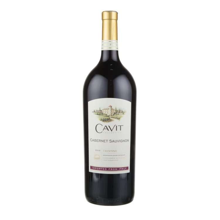 Cavit Cabernet Sauvignon Trentino 750 ML bottle Italian red wine