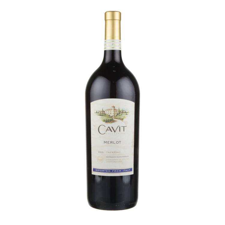 Cavit Merlot Trentino 750ml Italian Red Wine Bottle