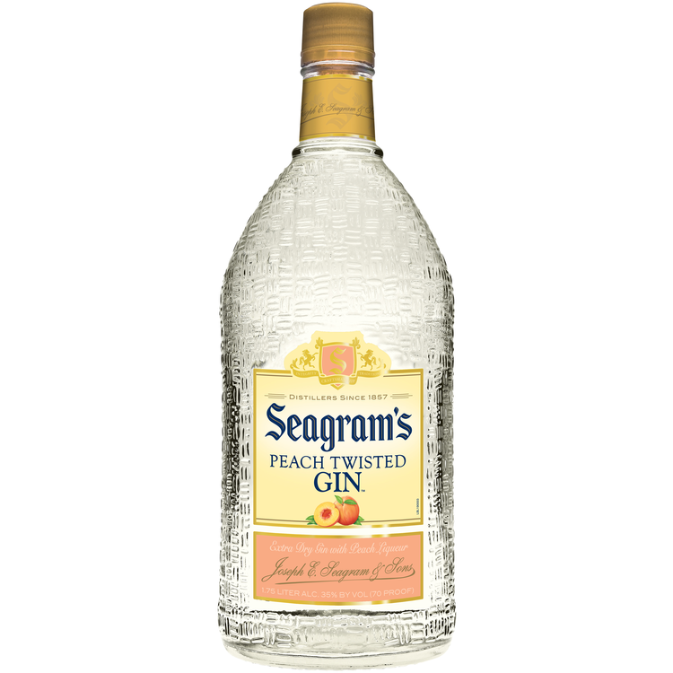 Seagram'S Peach Flavored Gin Twisted 70 1.75 L