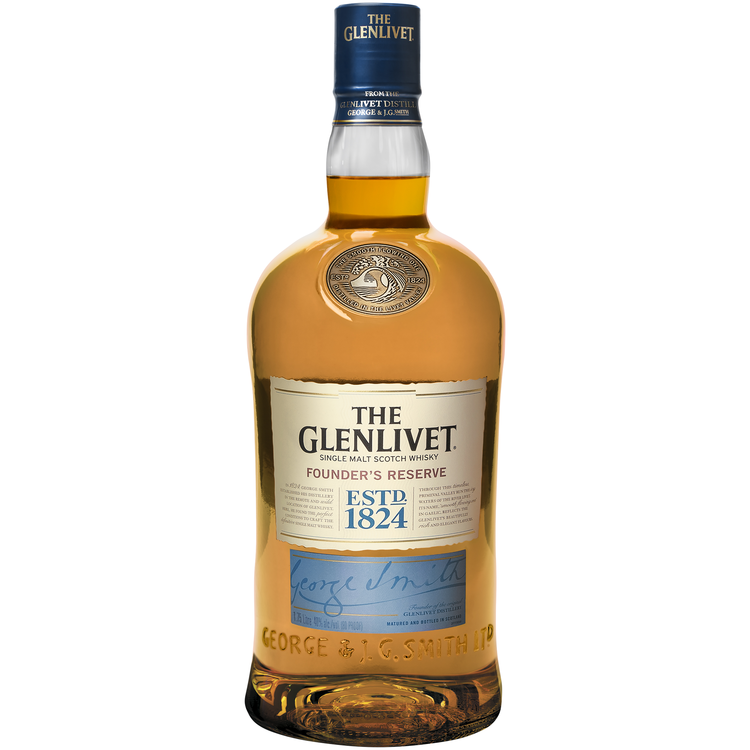 The Glenlivet Single Malt Scotch Founder'S Reserve 80 750 ML