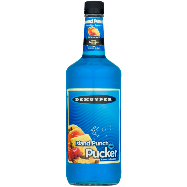 Dekuyper Sweet & Sour Island Punch Schnapps Pucker 30 1 L