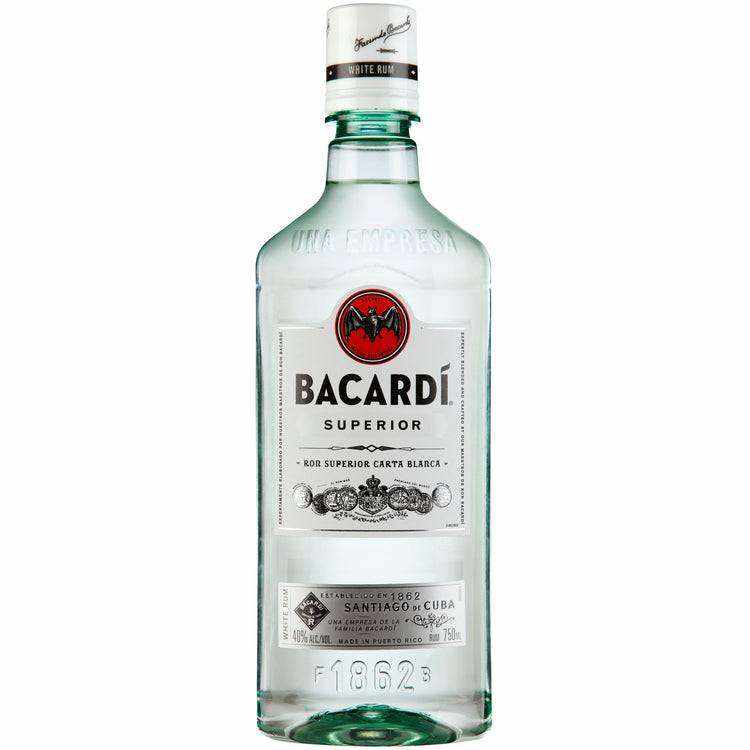 Bacardi Light Rum Superior 80 1.75 L