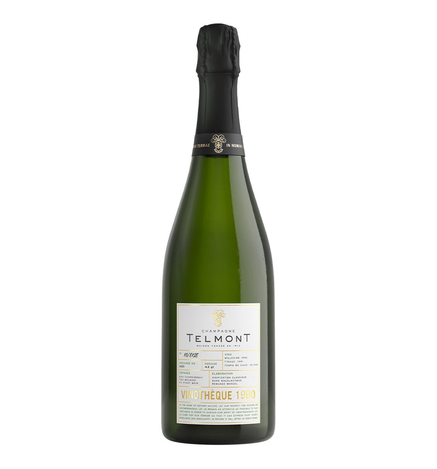 Telmont Vinotheque Champagne 1990 750 ML