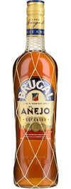 Brugal Anejo Superior Rum 750 ML premium Dominican aged rum bottle with rich oak and vanilla aroma