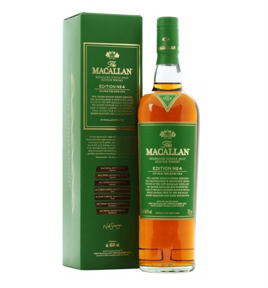 The Macallan Edition No 4 Single Malt Scotch Whisky 750 ML