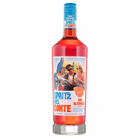 Spritz Del Conte Non-Alcoholic Classico Ready to Serve Italian Spritz Cocktail 750 ML