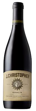J. Christopher Basalte Unfiltered Pinot Noir 2020 750 ML