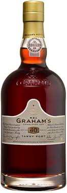 Graham s Porto Tawny 40 Yr 750 ML aged tawny port wine bottle