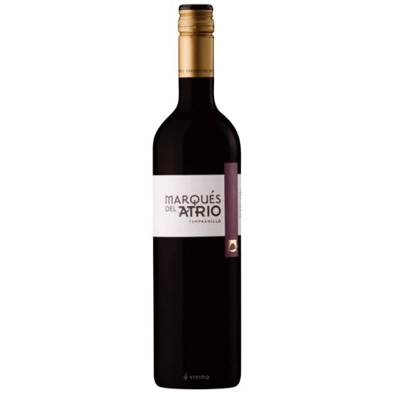 Marques Del Atrio Crianza Tempranillo RJXR144778BW 750 ML