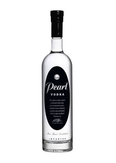Pearl Black Vodka 80 1.75 L