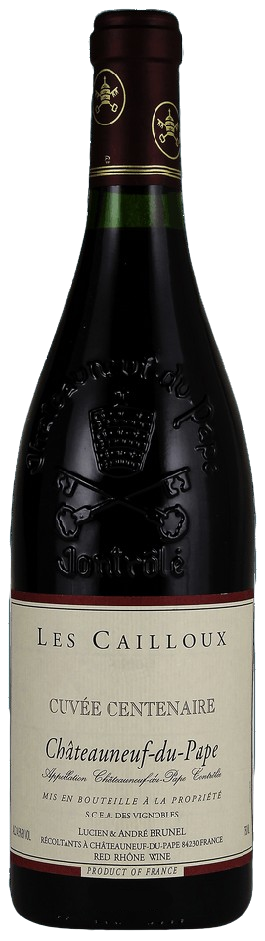 Andre Brunel Les Cailloux Cuvee Centenaire Chateauneuf du Pape 2019 750 ML