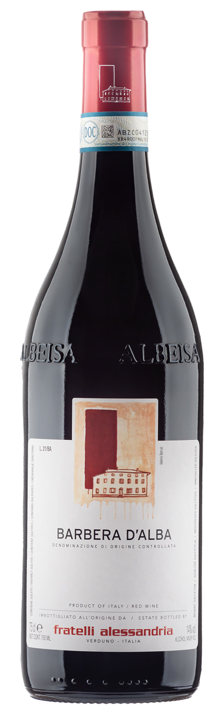 Fratelli Alessandria Barbera d Alba 2023 750 ML