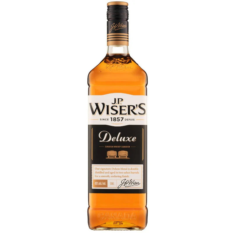 J P Wisers Deluxe Canadian Whisky 750 ML