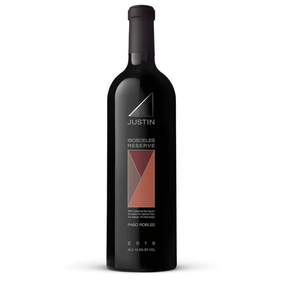 Justin Red Wine Isosceles Reserve Paso Robles 2016 750 ML