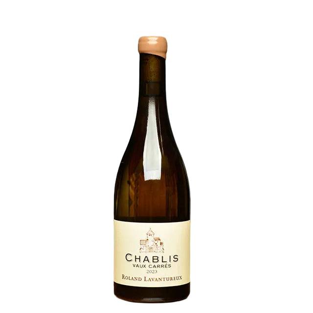 Roland Lavantureux Chablis Vau Corres 2023 bottle showcasing crisp French Chardonnay with mineral-driven freshness and citrus notes