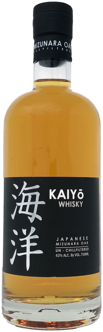 Kaiyo Mizunara Oak Unchillfiltered Japanese Whiskey 750 ML