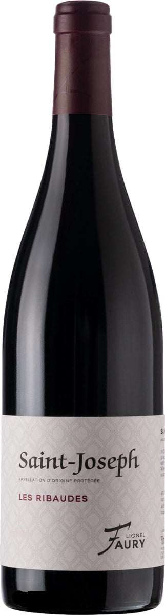 Lionel Faury Saint Joseph Les Ribaudes 2022 magnum bottle showcasing refined Northern Rhône Syrah wine with berry and spice aromas