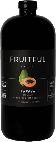 Fruitful Mixology Papaya Liqueur 1 L