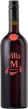 Villa M Brachetto Sweet Red Italy 750 ML bottle with sweet, sparkling red wine and berry notes