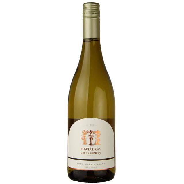Matanzas Creek Chenin Blanc 2024 California 750ml white wine bottle with fresh fruit and floral notes