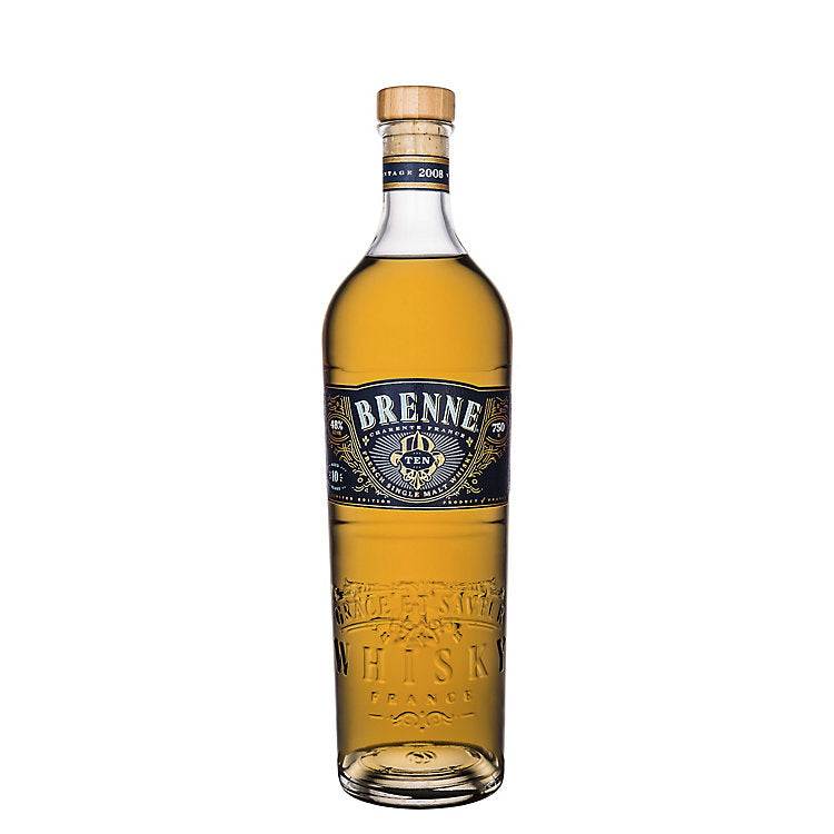 Bottle of Brenne 10 Year Limited Edition French single malt whisky 700 ML