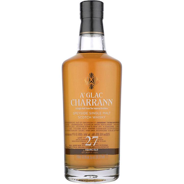 A'glac Charrann Single Malt Scotch Secret Speyside 27 Yr 99.6 700 ML