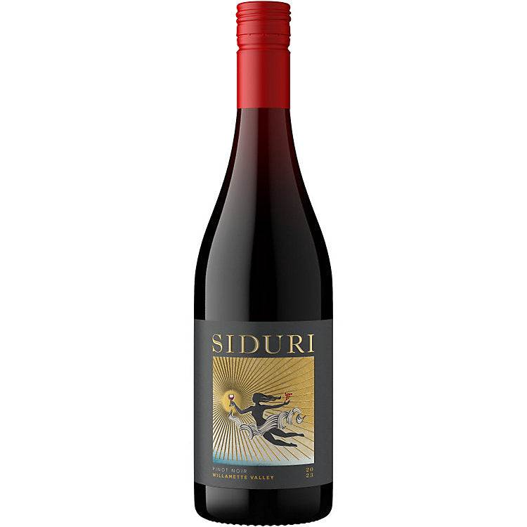Siduri Pinot Noir Willamette Valley 2024 750 ML bottle showcasing Oregon’s elegant cool-climate wine characteristics