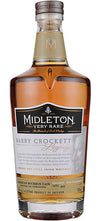 Bottle of Middleton Very Rare Barry Crockett Legacy whiskey on a white background