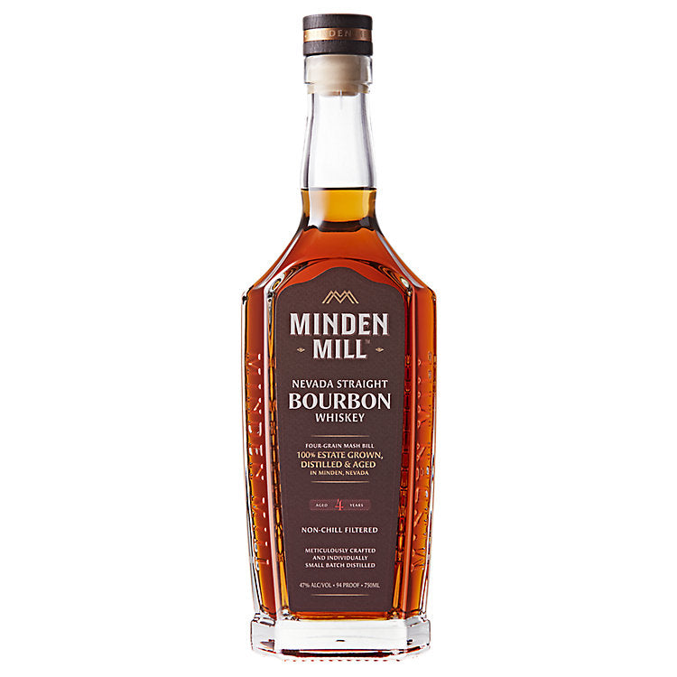 minden mill straight bourbon 4 yr 94 750 ML