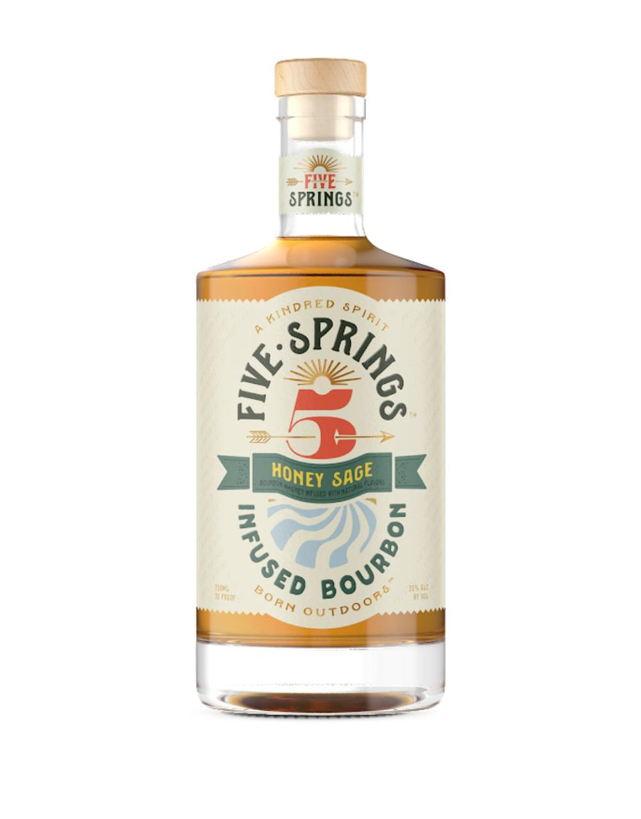 Five Springs Honey Sage Infused Bourbon 70 Proof 750 ML