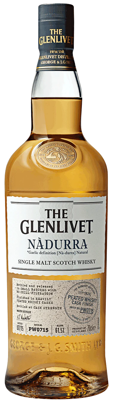 The Glenlivet Nadurra Peated Single Malt Scotch Whiskey 750 ML