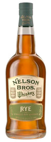 Nelson Bros Straight Rye Whiskey 92.5 750 ML