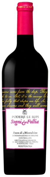 Podere Le Ripi Sogni E Follia Rosso di Montalcino DOC 2016 750 ML