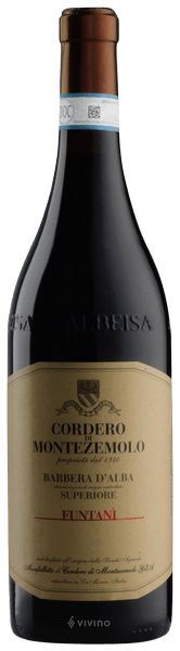 Cordero di Montezemolo Barbera d'Alba Superiore Funtani 2020 750 ML