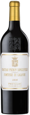Chateau Pichon Longueville Comtesse De Lalande Pauillac 2018 750 ML