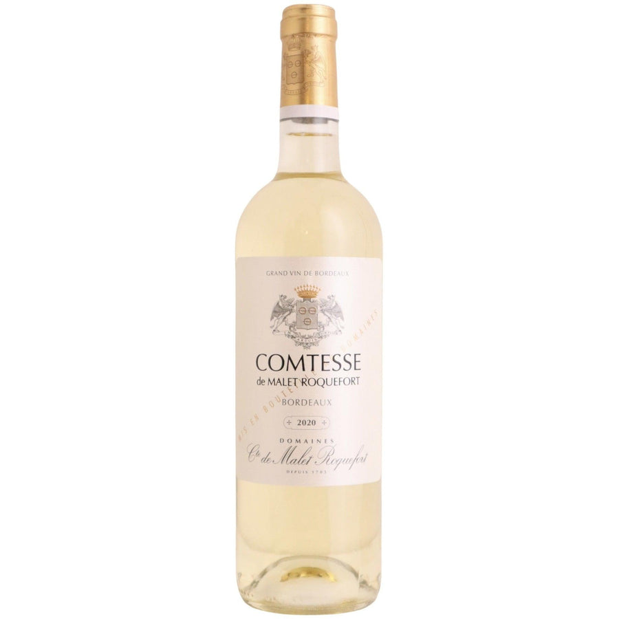 Comtesse de Malet Roquefort Bordeaux Blanc 2020 1.5 L