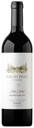 Ashby Park Estates Proprietary Red 3 Barrel Select Reserve 2017 750 ML