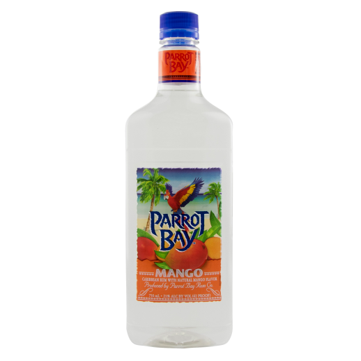 Parrot Bay Mango Rum Plastic 750 ML