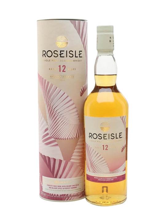 Roseisle Single Malt Scotch Natural Cask Strength 2024 12 Year 750ml bottle