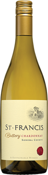 St Francis Buttery Chardonnay Sonoma County White Wine 2023 750 ML