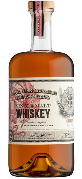 St. George Single Malt Whiskey Lot 24 750 ML