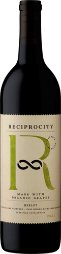 Reciprocity Organic Paso Robles Merlot 750 ML
