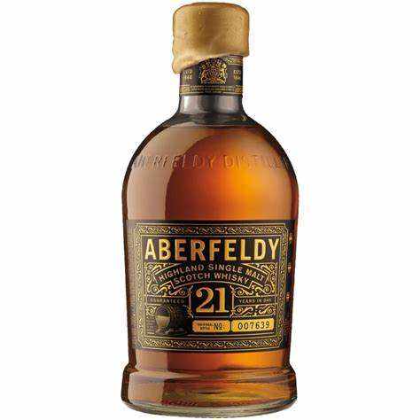 Aberfeldy 21 Year Single Malt Scotch Whisky 80 Proof – 750ml