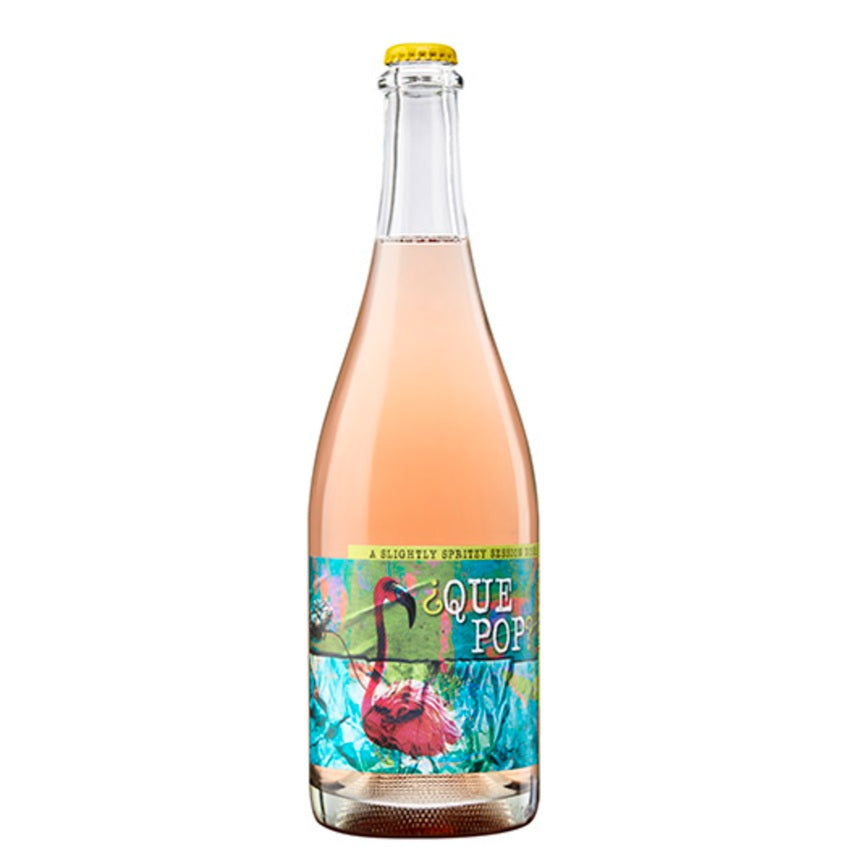 Que Pop Slightly Spritzy Session Rose Sonoma Coast 750 ML