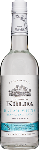 Koloa Kaua'i White Hawaiian Rum 750 ML