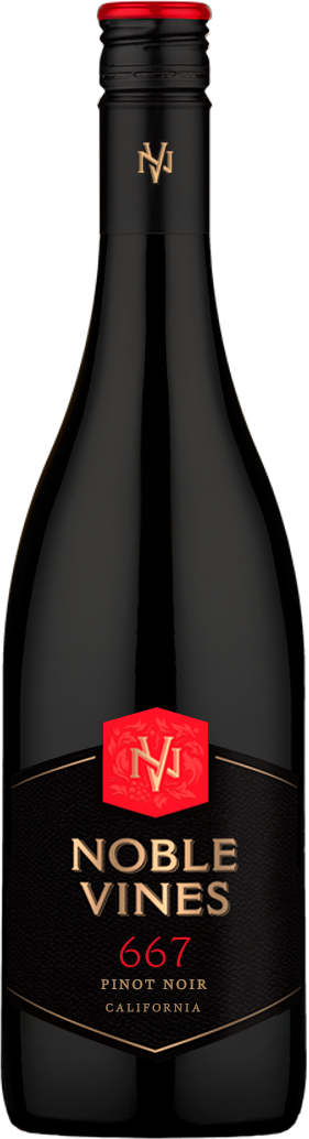 Noble Vines Pinot Noir 667 Monterey 750 ML bottle – California red wine