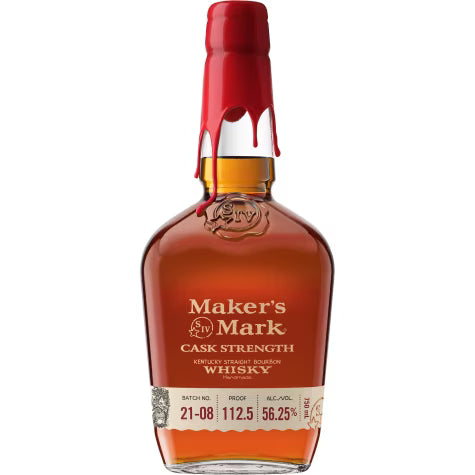 Maker's Mark Straight Bourbon Cask Strength Limited Bottling 7 Yr 112.6 750 ML