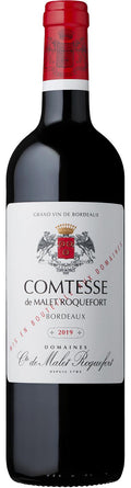 Comtesse de Malet Roquefort Bordeaux Rouge 2019 1.5 L